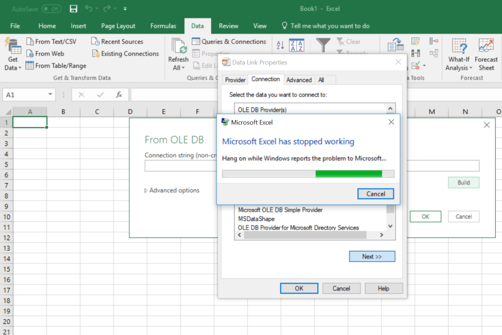 How to import dbf file into excel